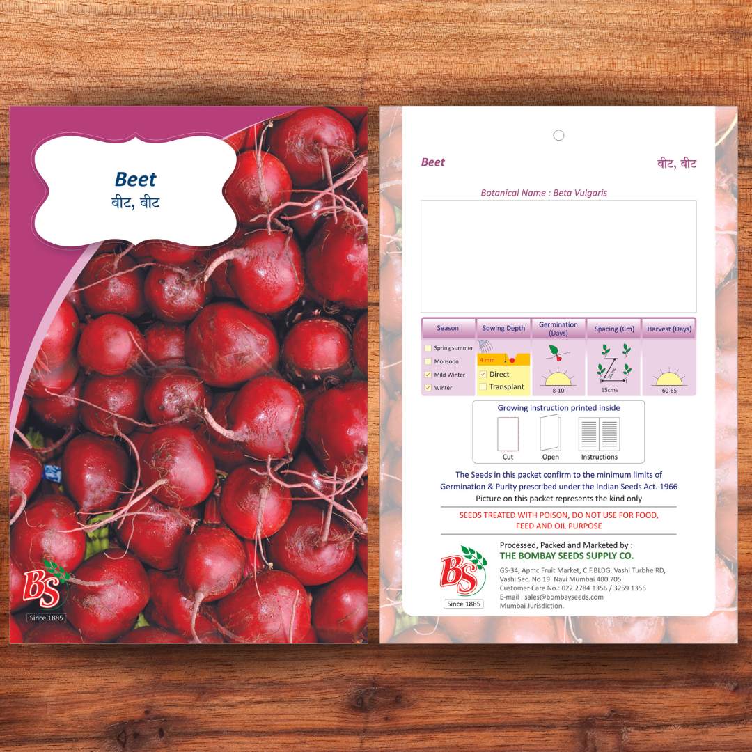 Beetroot Seeds - Bombay Seeds