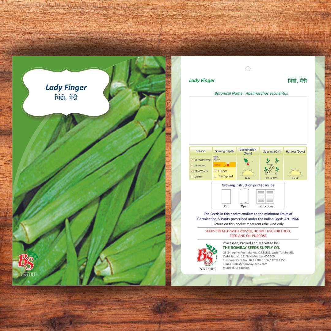 Lady Finger Seeds -Bombay Seeds