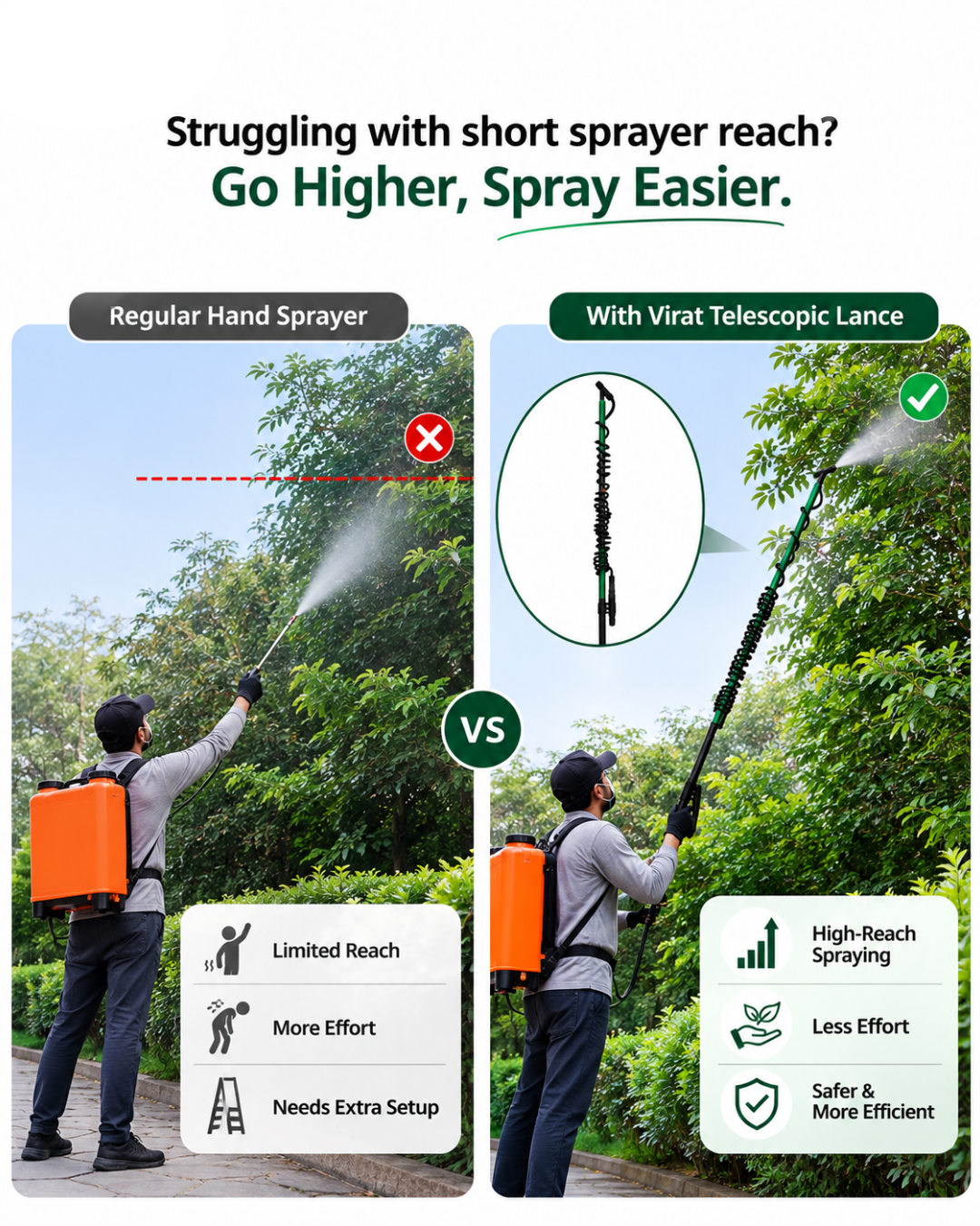 Virat Telescopic Lance