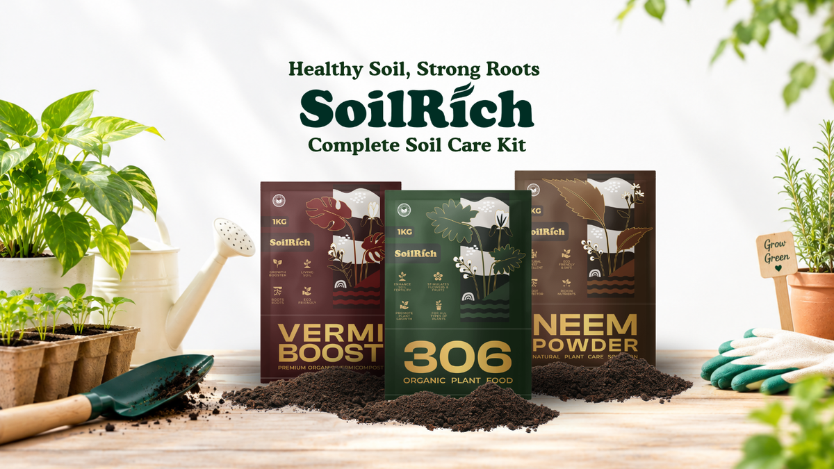 Healthy Soil, Strong Roots: Meet the SoilRich Complete Soil Care Kit