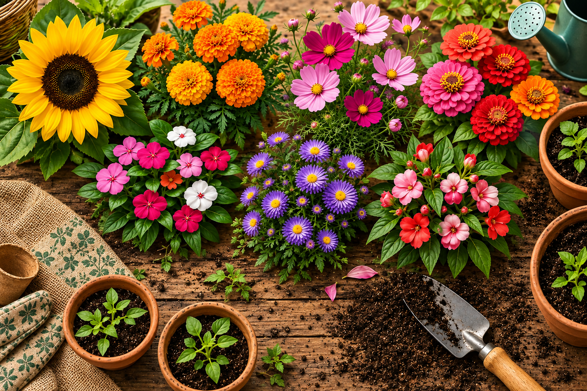 A Beginner’s Guide to Growing Flowers at Home