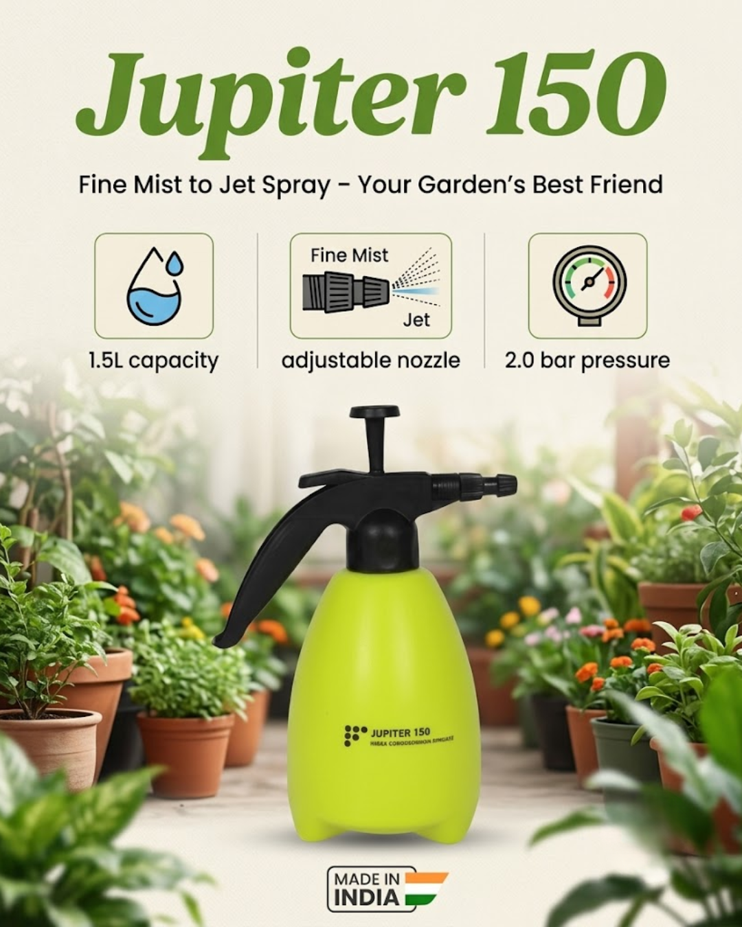 Jupiter 150 Hand Compression Sprayer