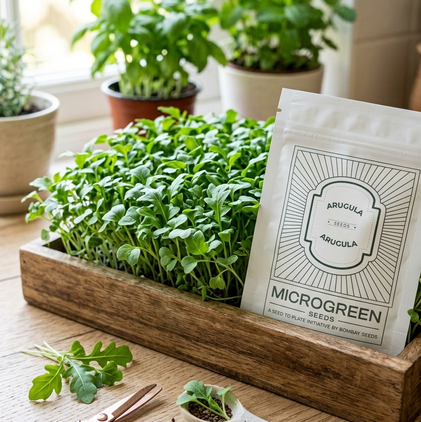 Arugula Microgreen Seeds (50g)
