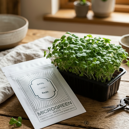 Basil Microgreen Seeds (50g)
