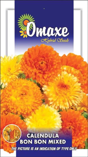 Calendula Bon Bon Mixed Seeds