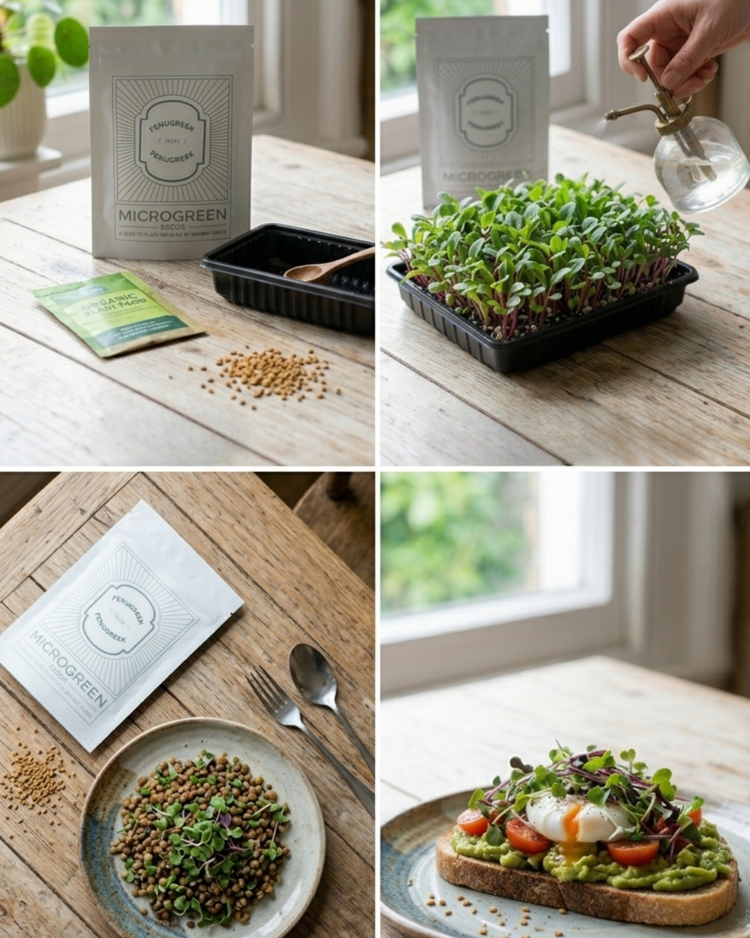   Fenugreek Microgreen Seeds (50g)