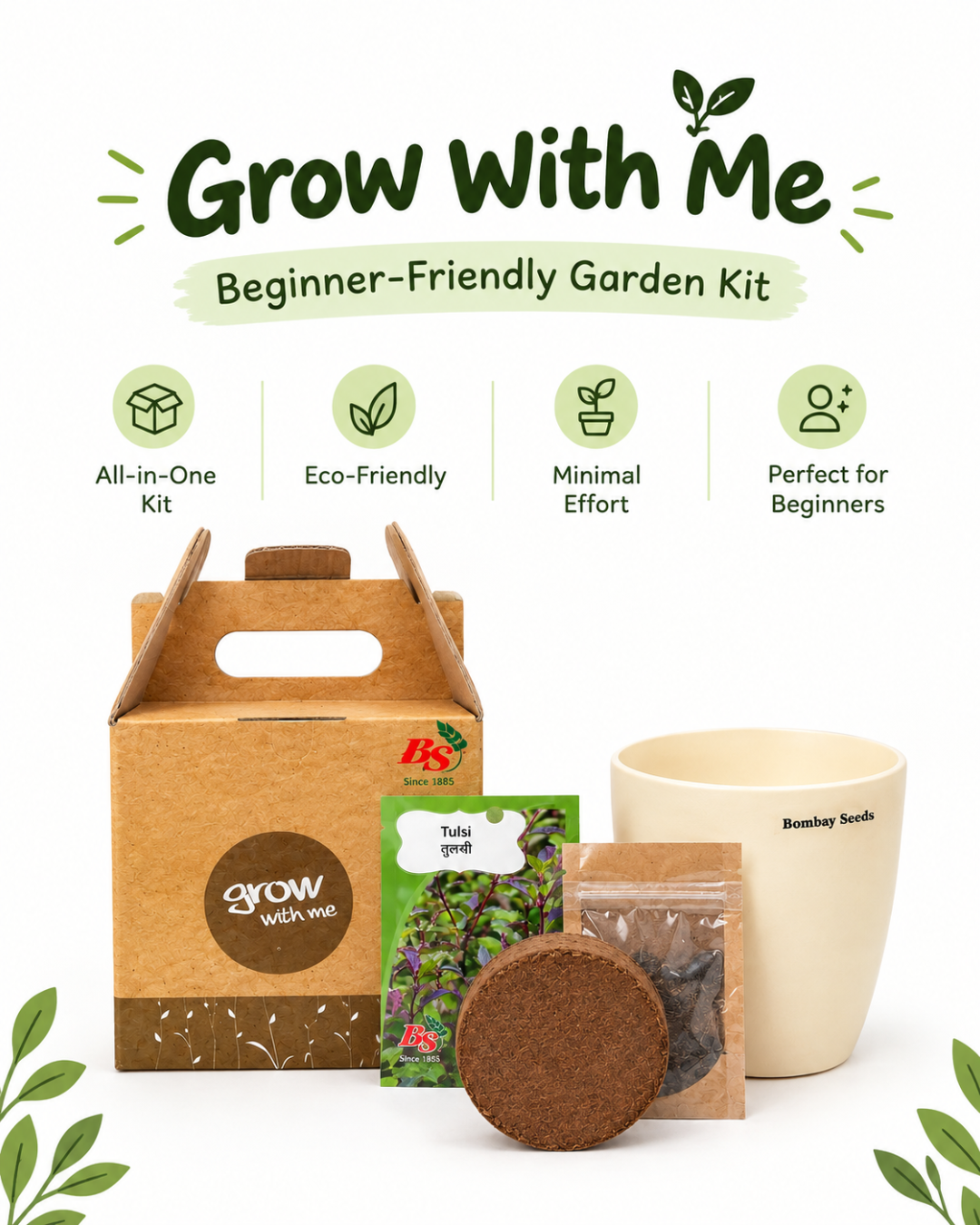 Grow With Me-Beginner-friendly garden kit