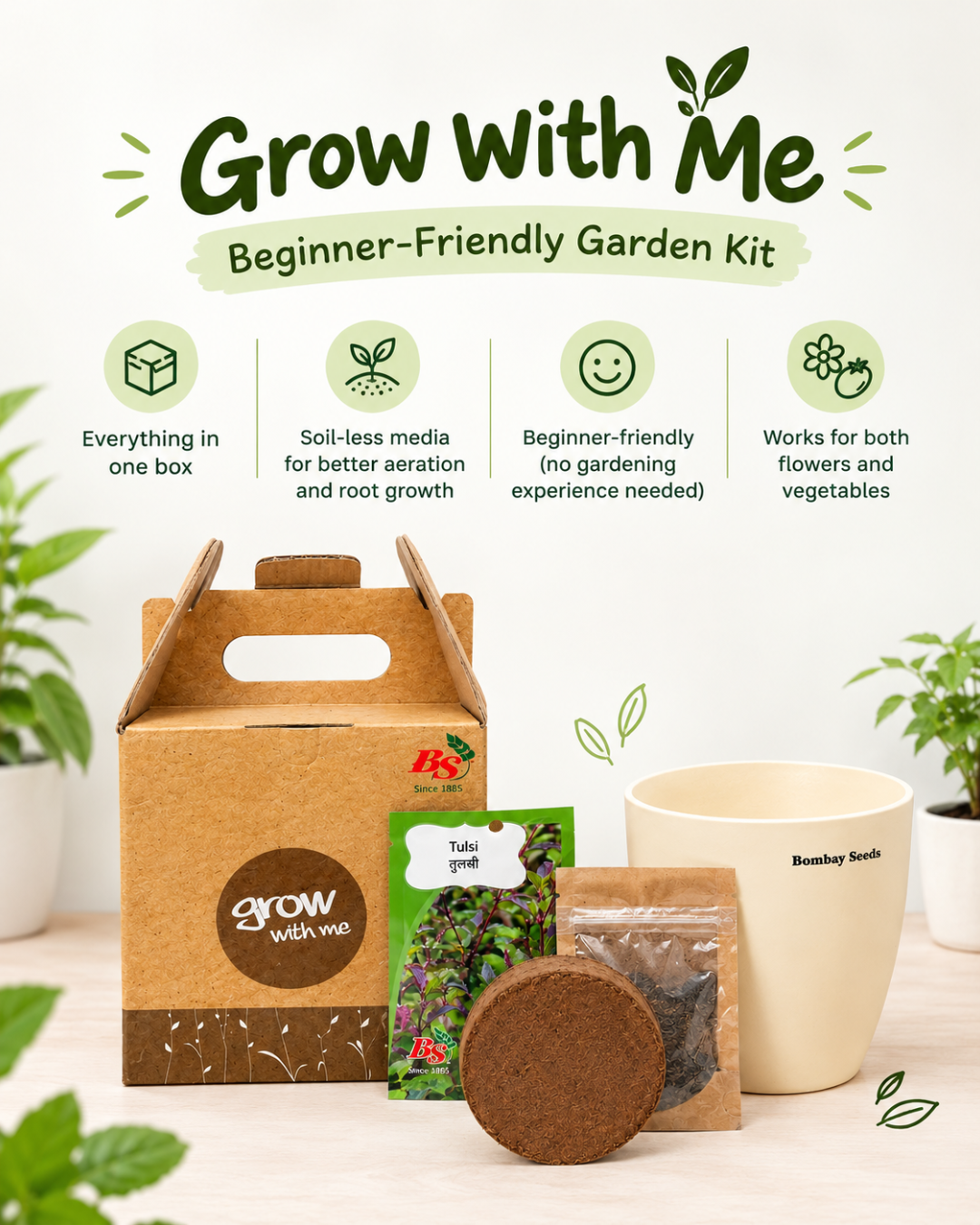 Grow With Me-Beginner-friendly garden kit