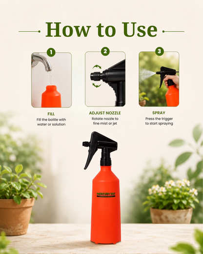 Mercury 360: Dual Action Hand Sprayer