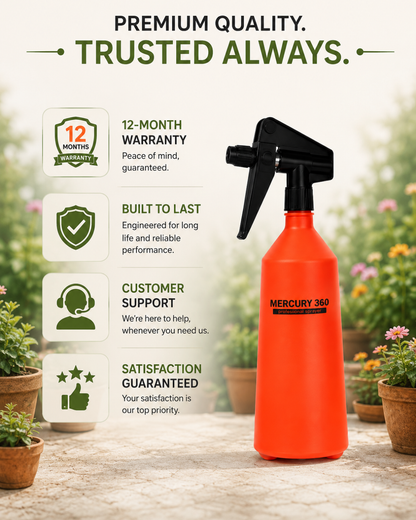 Mercury 360: Dual Action Hand Sprayer