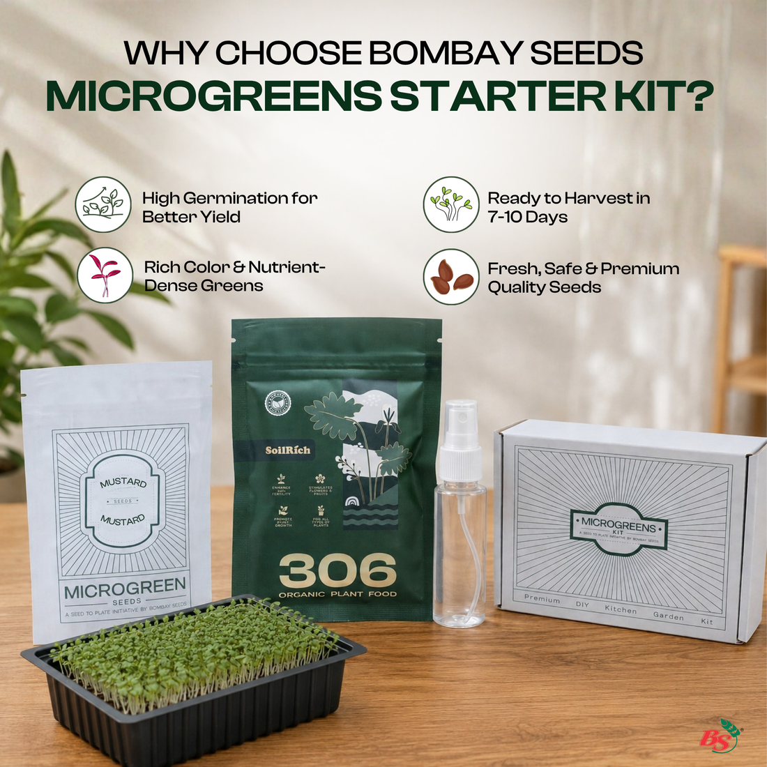 Microgreens Starter Kit