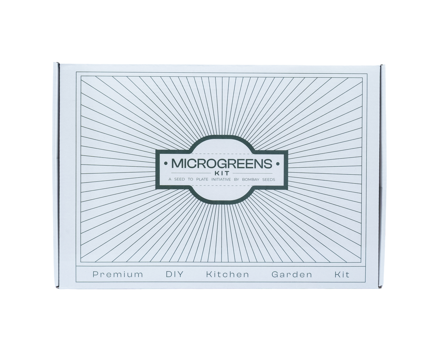 Superfood Power Pack - Microgreen Kit of 4 [Kale Green, Kale Purple, Broccoli, Swiss Chard]