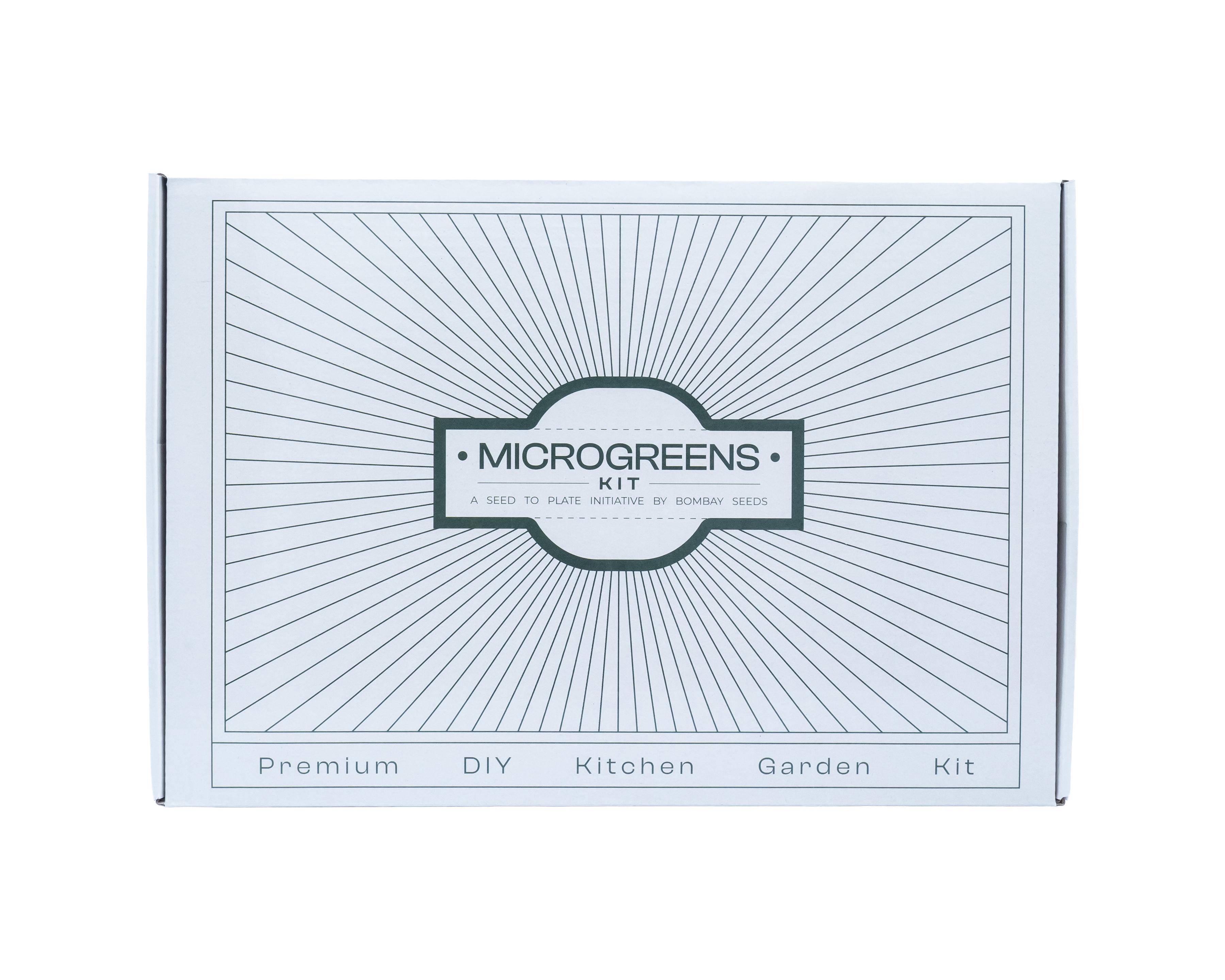 Superfood Power Pack - Microgreen Kit of 4 [Kale Green, Kale Purple, Broccoli, Swiss Chard]
