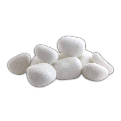 Natural White Stones (Medium - 1kg)