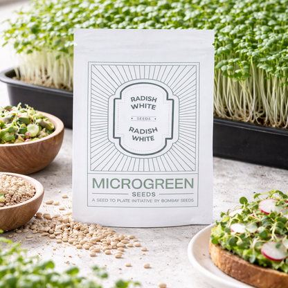 Radish (White) Microgreen Seeds