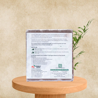 SoilRich™ Organic Cocopeat 1kg Block