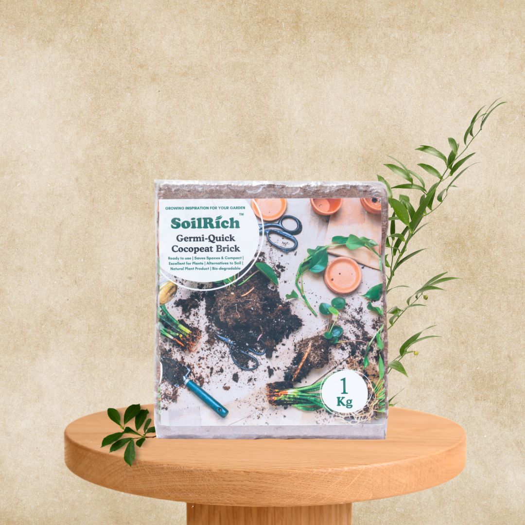 SoilRich™ Organic Cocopeat 1kg Block