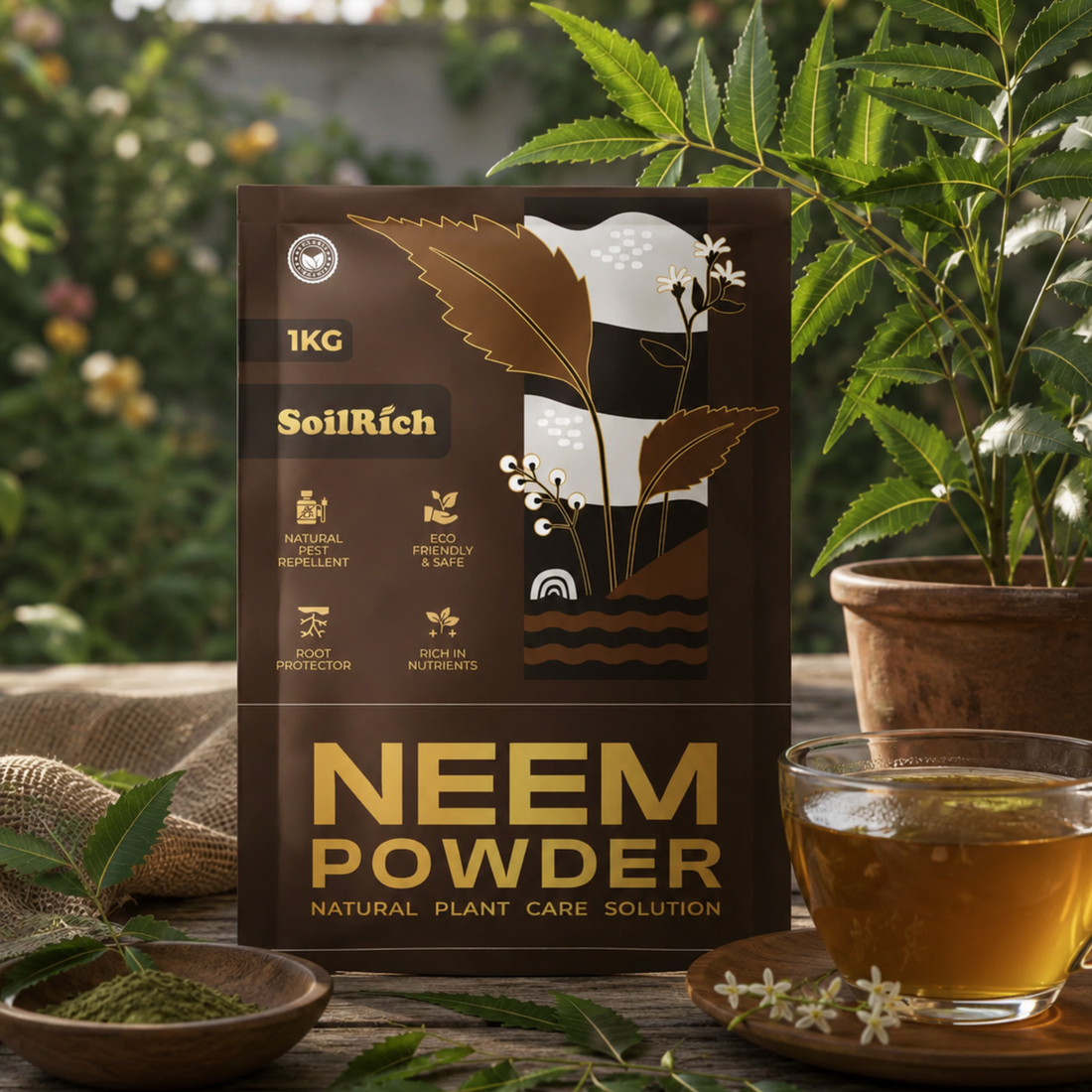SoilRich Neem Powder 1KG