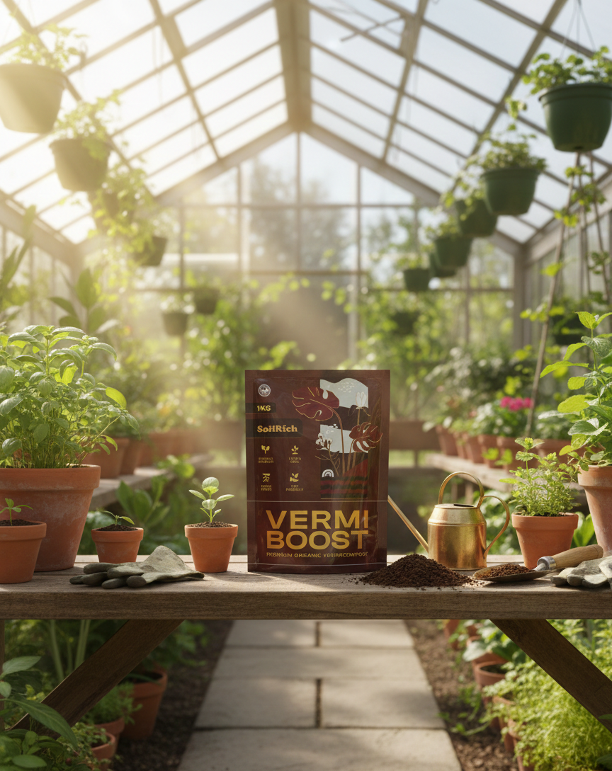 SoilRich VermiBoost [Vermicompost] 1Kg