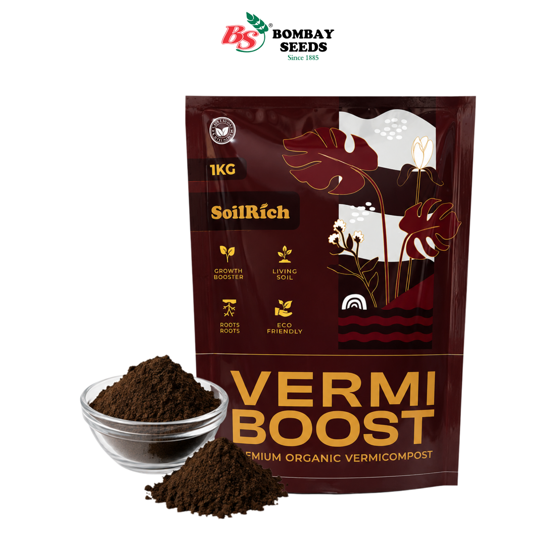 SoilRich VermiBoost [Vermicompost] 1Kg