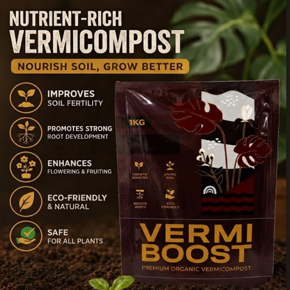 SoilRich VermiBoost [Vermicompost] 1Kg