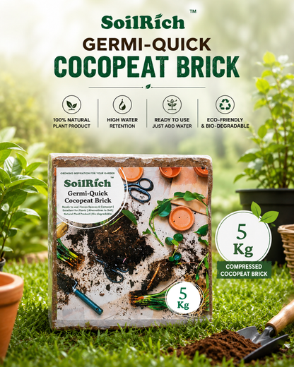 SoilRich Organic Cocopeat 5kg Block