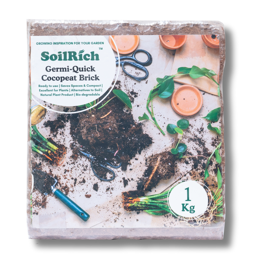 SoilRich™ Organic Cocopeat 1kg Block