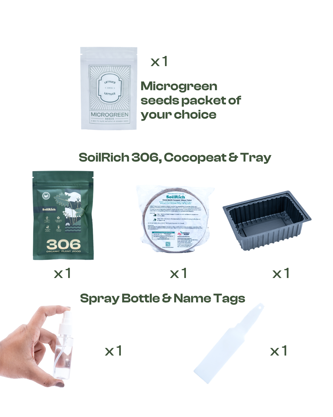 Microgreens Starter Kit