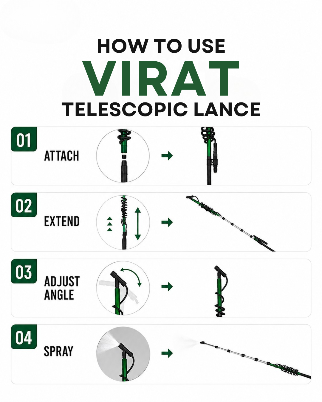 Virat Telescopic Lance