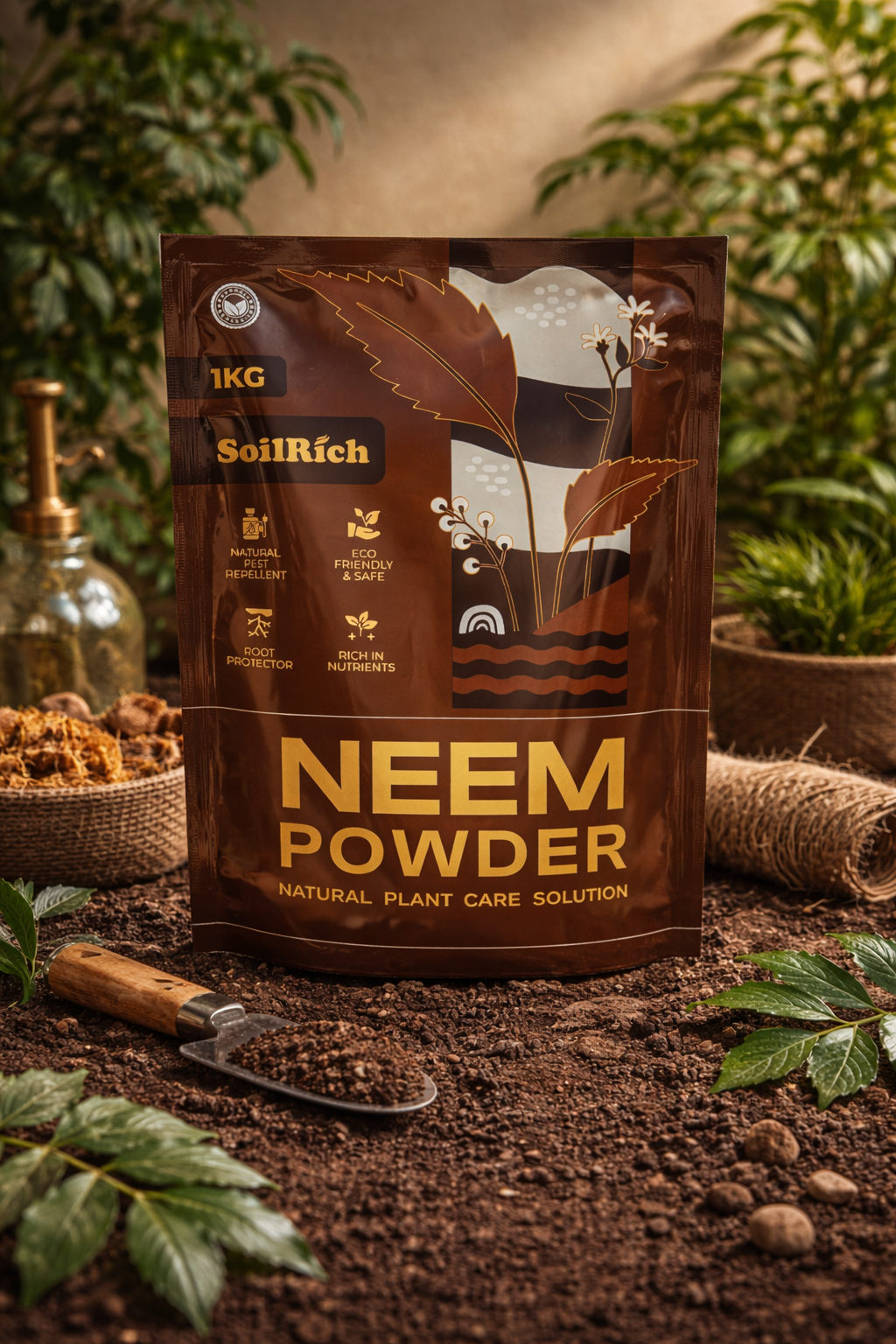 SoilRich Neem Powder 1KG